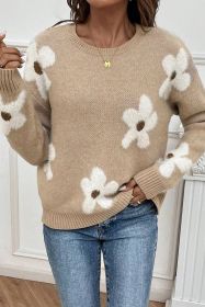 Parchment 60s Daisy Flower Knit Sweater (size: (US 4-6)S)