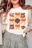 White Turkey Bow Pumpkin Thanksgiving T Shirt