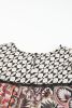 Bohemian Patterned Pullover Long Sleeve Blouse