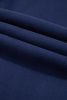Navy Blue Plain Fleece Lined Drawstring Waist Joggers