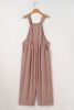 DUNE Corded Solid Adjustable Straps Wide Leg Loose Jumpsuit
