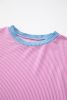 Phalaenopsis Colorblock Corded Texture Short Set