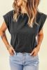 Blank T Shirt - Gray Cotton Blend Round Neck Tee Customized