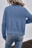 Myosotis Pearl Beaded Button Up Knit Cardigan