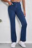 Ashleigh Blue Casual Mid Waist Stretchy Knit Bootcut Jeans