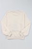 Beige Tinsel Christmas Tree Random Pompom Sweatershirt