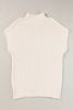 Beige Mock Neck Knitted Dolman Top