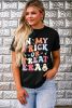 Black IN MY TRICK OR TREAT ERA Halloween Graphic Tee